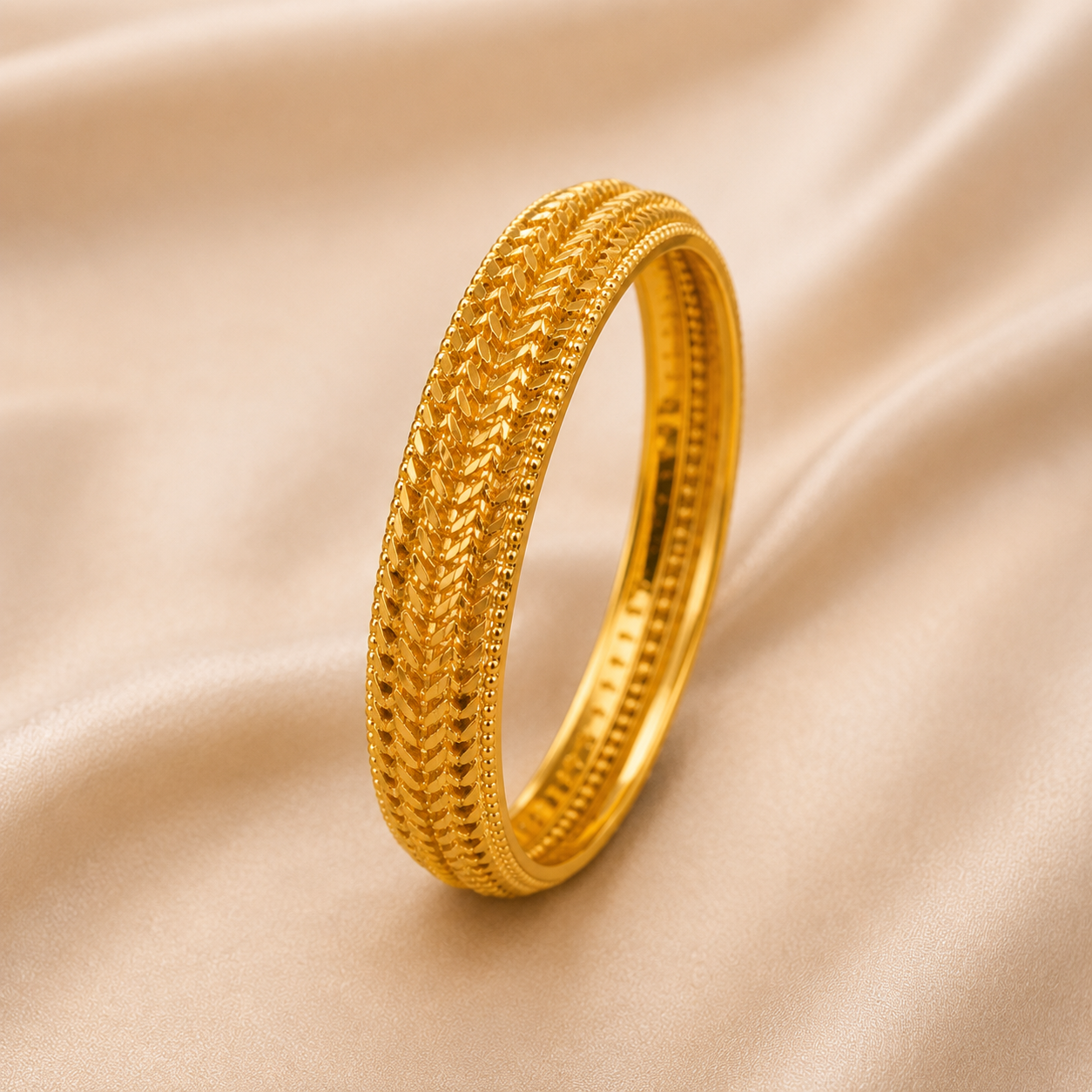 Traditional Green & Gold Patli Bangle Set (Set of 8) | Premium Antique Finish | VA Collections
